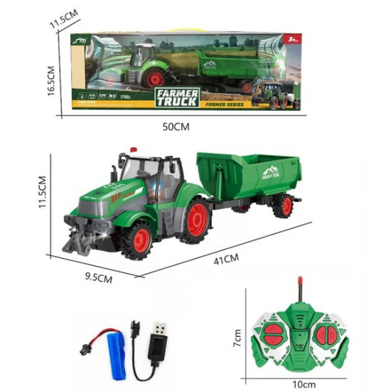 Tractor with trailer R/C