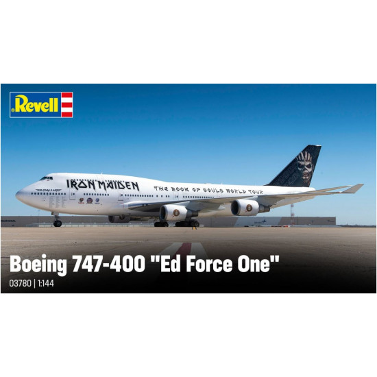 Plastic model Boeing 747-400 ED FORCEONE 1/144