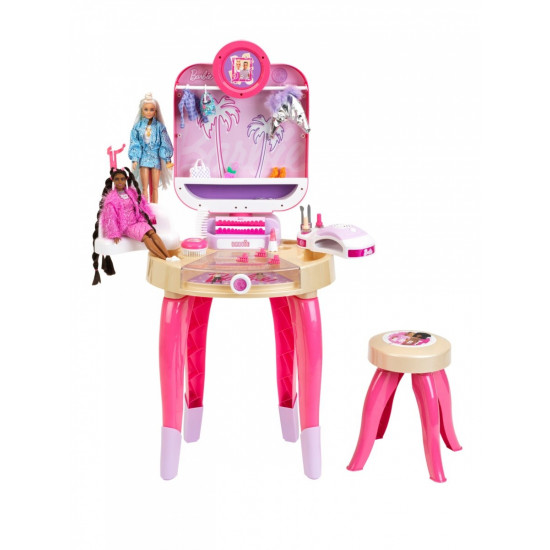 Klein Barbie Dressing Table with Gel Nail Lam