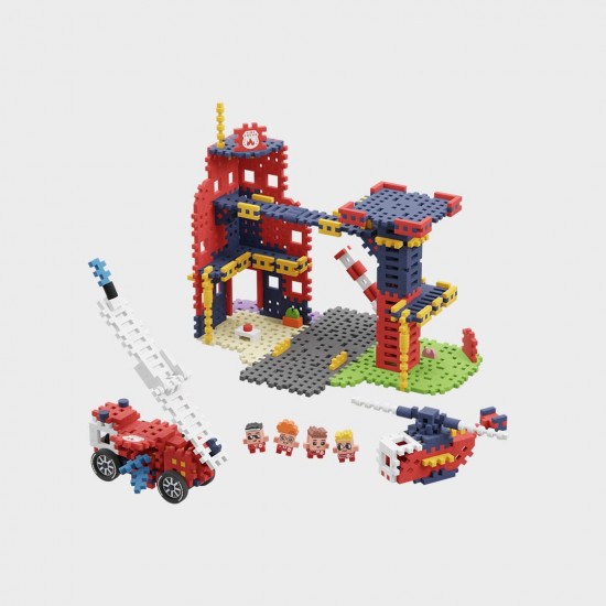 Blocks Waffle mini - Fire station 280 elements