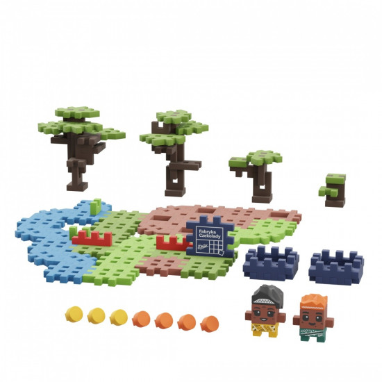 Blocks Mini Waffle Wedel - Cocoa plantation 100 elements