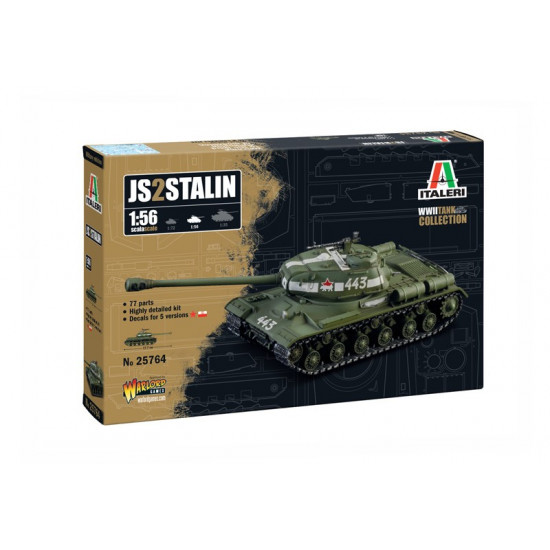 Plastic model Josif Stalin JS-2 1/56