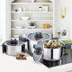 MAESTRO COOKWARE SET 6 pcs. 1,5l, 3,5l, 6,6l