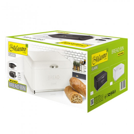 MAESTRO BREAD BIN white