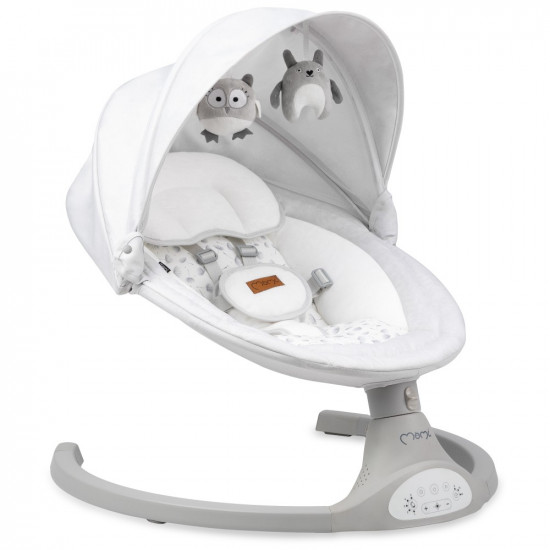 Rocking chair KENANI light grey