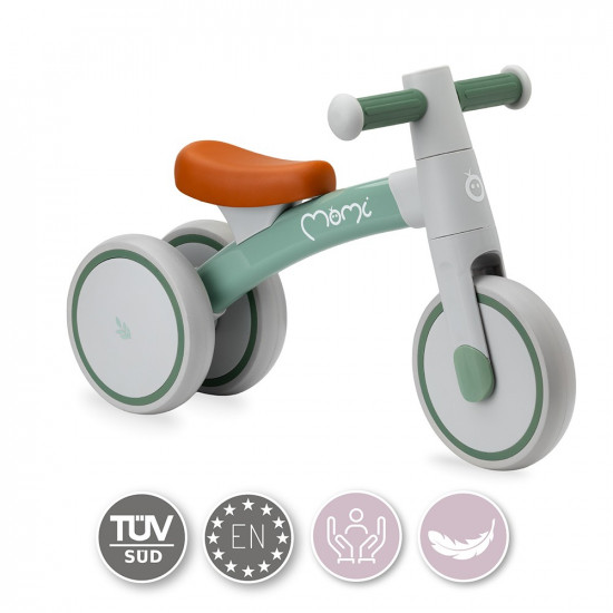 Balance bike TEDI green