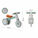 Balance bike TEDI green