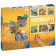 Puzzle 3in1 Wild Animals memory game