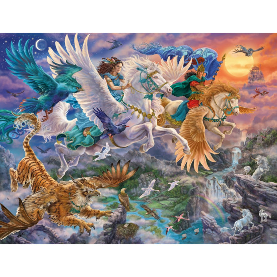 Puzzle 2000 pieces Fantasia Pegasus