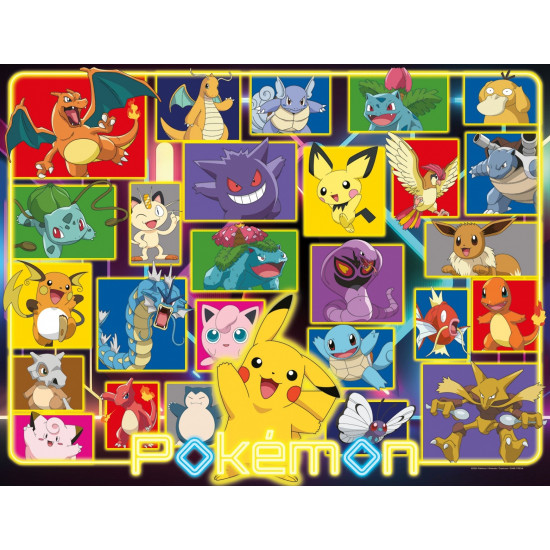 Puzzle 2000 pieces Pokemon