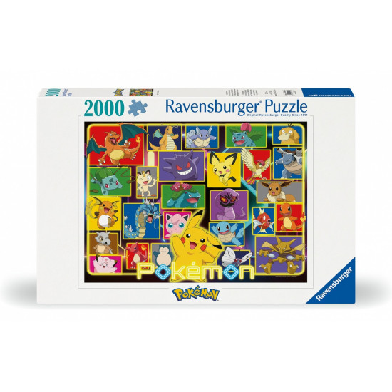 Puzzle 2000 pieces Pokemon