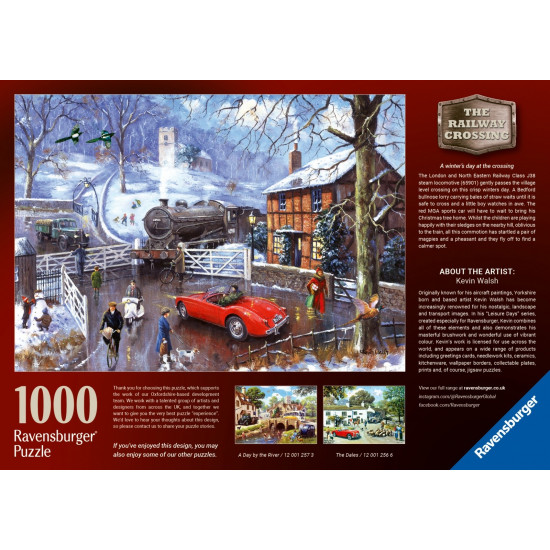 Puzzle 1000 pieces The Railway Crossing