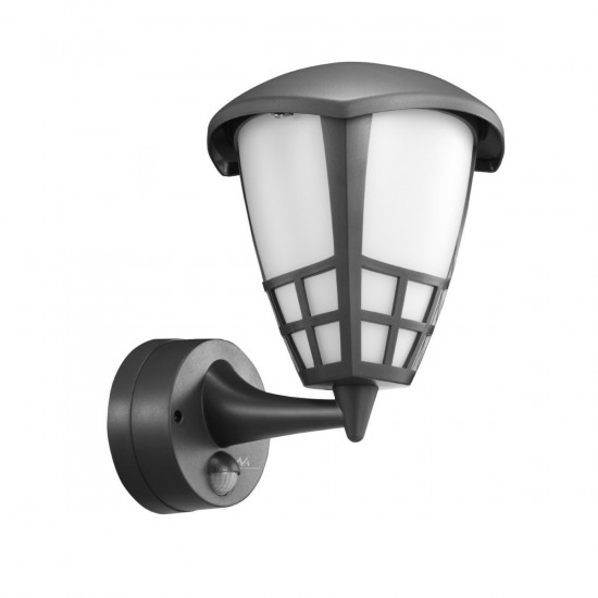 Outdoor wall lamp with motion sensor MCE518GR