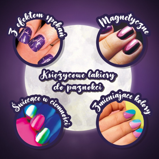 Set Moon Academy Moon manicure