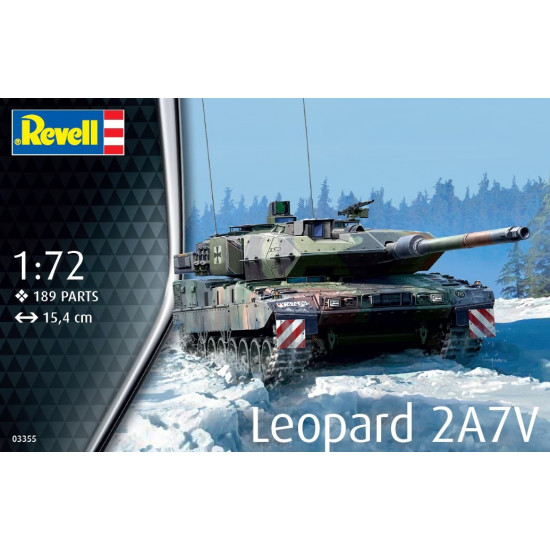 Plastic model Tank Leopard 2A7V 1/72