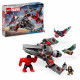 Blocks Super Heroes 76292 Captain America vs. Red Hulk Battle