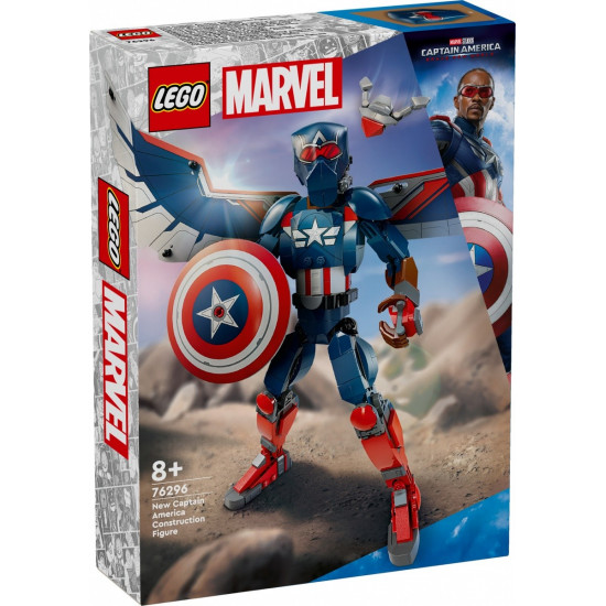 Blocks Super Heroes 76296 New Captain America Construction Figure