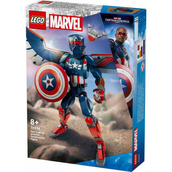 Blocks Super Heroes 76296 New Captain America Construction Figure