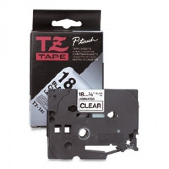 Brother | TZe-FX251 Flexible ID Laminated Tape | Black on White | TZe | 8 m | 2.4 cm