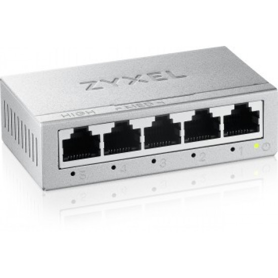 ZYXEL GS-105B V5 5-PORT MINI DESKTOP GIGABIT ETHERNET SWITCH