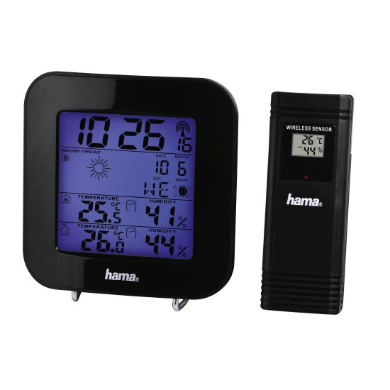 Weather station Hama EWS-200 black