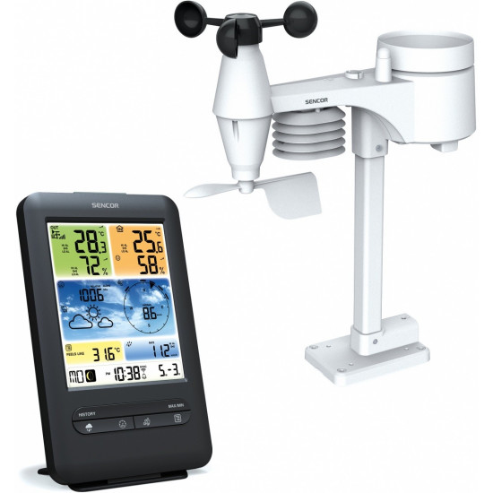 SENCOR SWS 9898 Wifi Profes. Weather Station