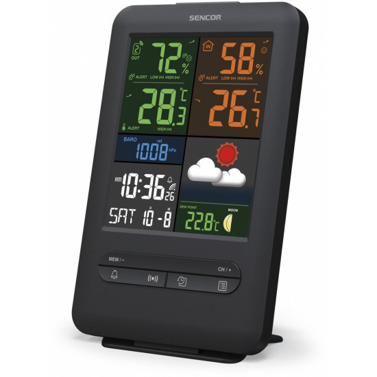 SENCOR SWS 7300 Weather station color