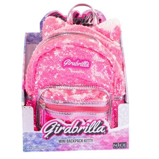 Backpack Girabrilla Kitty pink