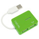 Logilink | USB 2.0 Hub 4-Port, Smile, Green