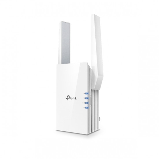 TP-LINK | Extender | RE505X | 802.11ax | 2.4GHz/5GHz | 300+1200 Mbit/s | 10/100/1000 Mbit/s | Ethernet LAN (RJ-45) ports 1 | MU-MiMO No | no PoE | Antenna type 2xExternal