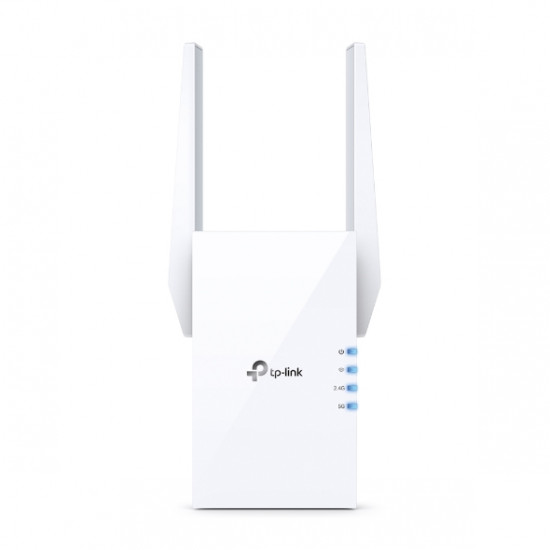 TP-LINK | Range Extender | RE605X | 802.11ax | Mesh Support No | 574+1201 Mbit/s | 10/100/1000 Mbit/s | Ethernet LAN (RJ-45) ports 1 | No mobile broadband | MU-MiMO No | Antenna type 2xExternal