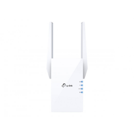 TP-LINK | Range Extender | RE605X | 802.11ax | Mesh Support No | 574+1201 Mbit/s | 10/100/1000 Mbit/s | Ethernet LAN (RJ-45) ports 1 | No mobile broadband | MU-MiMO No | Antenna type 2xExternal