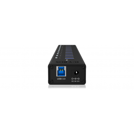 Raidsonic | 10 port USB 3.0 Hub | Icy Box IB-AC6110