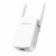 Mercusys | AC1200 Wi-Fi Range Extender | ME30 | 802.11ac | 2GHz/5GHz | 867+300 Mbit/s | 10/100 Mbit/s | Ethernet LAN (RJ-45) ports 1 | MU-MiMO No | no PoE | Antenna type 2xExternal