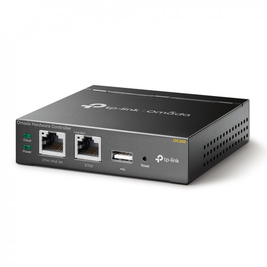 TP-LINK | Omada Hardware Controller | OC200 | 10/100 Mbit/s | Ethernet LAN (RJ-45) ports 2 | MU-MiMO No | PoE in | 1 × USB 2.0, 1 × Micro USB