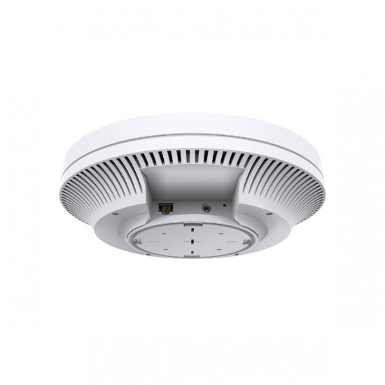 TP-LINK EAP660 HD Wireless Dual Band Ceiling Mount Access Point | TP-LINK | Wireless Dual Band Ceiling Mount Access Point | EAP660 HD | 802.11ax | 2402+1148 Mbit/s | 10/100/1000/2500 Mbit/s | Ethernet LAN (RJ-45) ports 1 | MU-MiMO Yes | PoE in | Antenna type Internal