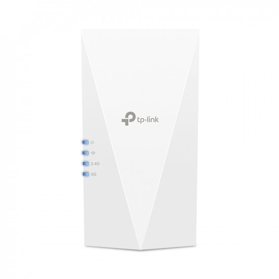 TP-LINK | AX1800 Wi-Fi 6 Range Extender | RE600X | 802.11ax | 2.4GHz/5GHz | Ethernet LAN (RJ-45) ports 1 | MU-MiMO Yes | no PoE | Antenna type 2xInternal