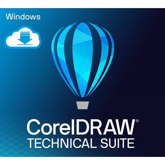 CorelDRAW Technical Suite Enterprise License, 1 year CorelSure Maintenance, volume 1-4| Corel