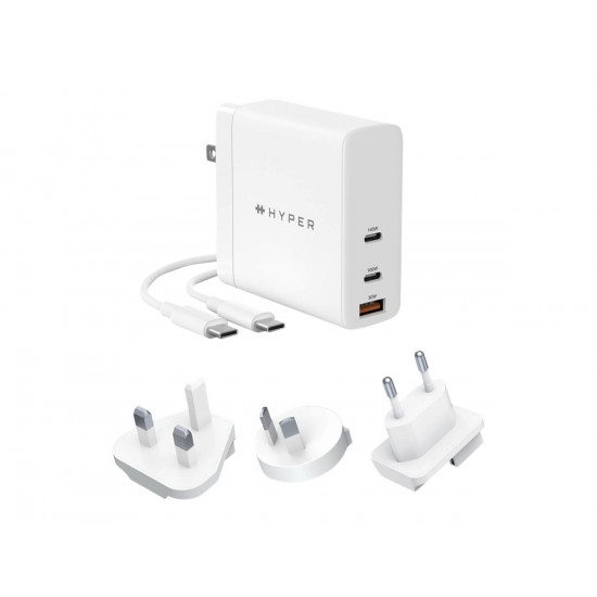 Hyper HyperJuice GaN 140W USB-C Charger | White