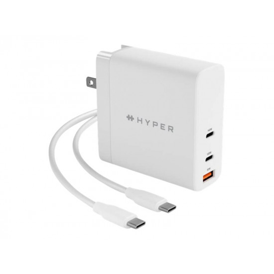 Hyper HyperJuice GaN 140W USB-C Charger | White