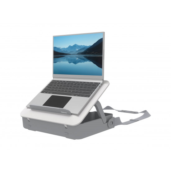 Fellowes | Breyta 2in1 Laptop Carry Case/Laptop Riser | White | 384 x 308 x 89 mm