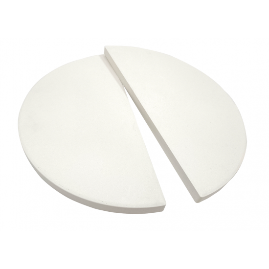 TunaBone Half moon pizza stone 170mm for Kamado 21inch