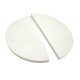 TunaBone Half moon pizza stone 180mm for Kamado 22inch