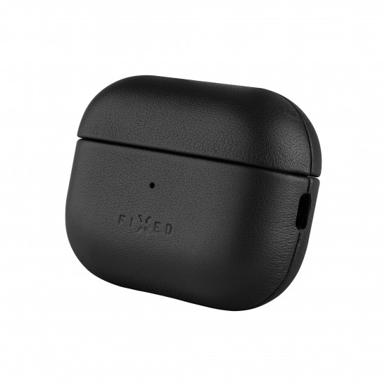 Fixed | Earbuds Case with MagSafe Support | Apple AirPods Pro 2/Pro 2 (USB-C) | Black | Leather