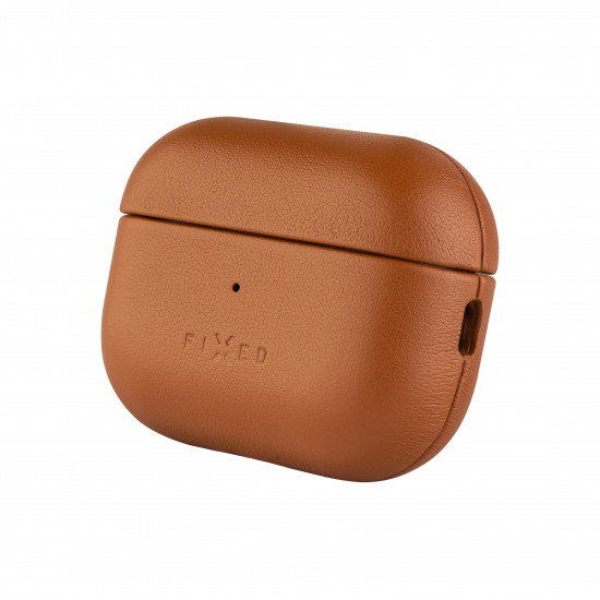 Fixed | Earbuds Case with MagSafe Support | Apple AirPods Pro 2/Pro 2 (USB-C) | Brown | Leather