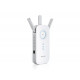 TP-LINK | Extender | RE450 | 802.11ac | 2.4GHz/5GHz | 450+1300 Mbit/s | 10/100/1000 Mbit/s | Ethernet LAN (RJ-45) ports 1 | MU-MiMO No | no PoE | Antenna type 3xExternal