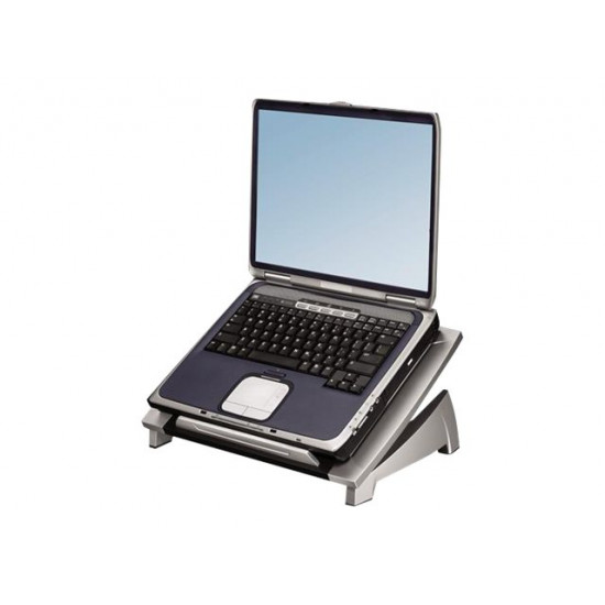 Fellowes | Office Suites Laptop Stand | Black/Silver