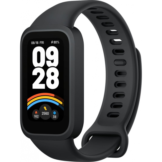 Xiaomi Smart Band 9 Active | TFT | Heart rate monitor | Bluetooth | Black