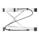 Digitus | Variable Notebook Stand with integrated USB-C Hub, 5 Port | DA-90424