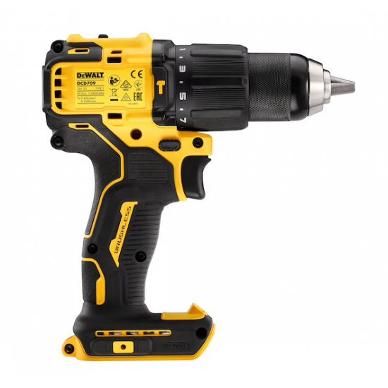 18V XR Brushless Hammer Drill Driver | DCD709N-XJ | 340 W